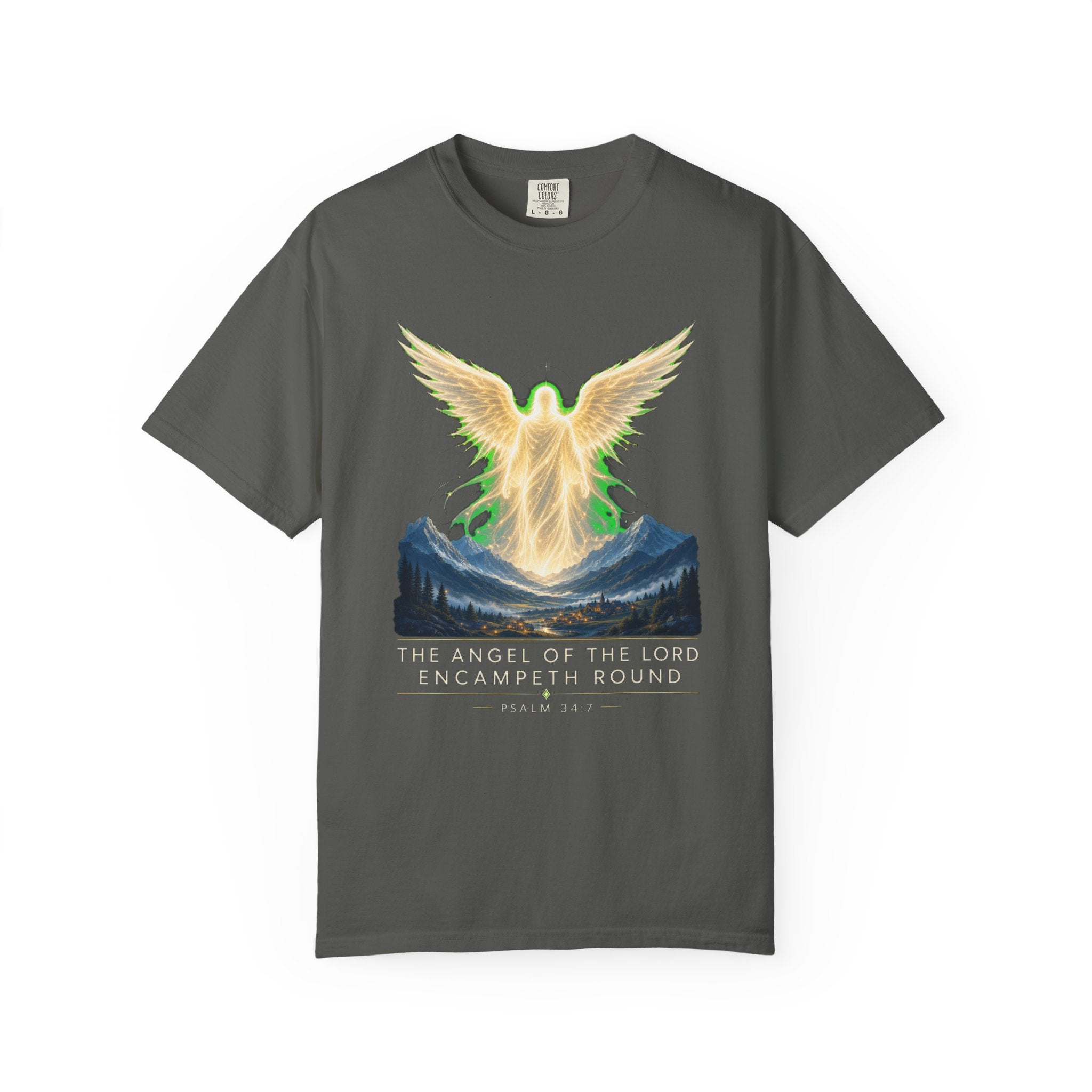 Angel of the Lord T-Shirt — Spiritual Mountain Angel Graphic Tee