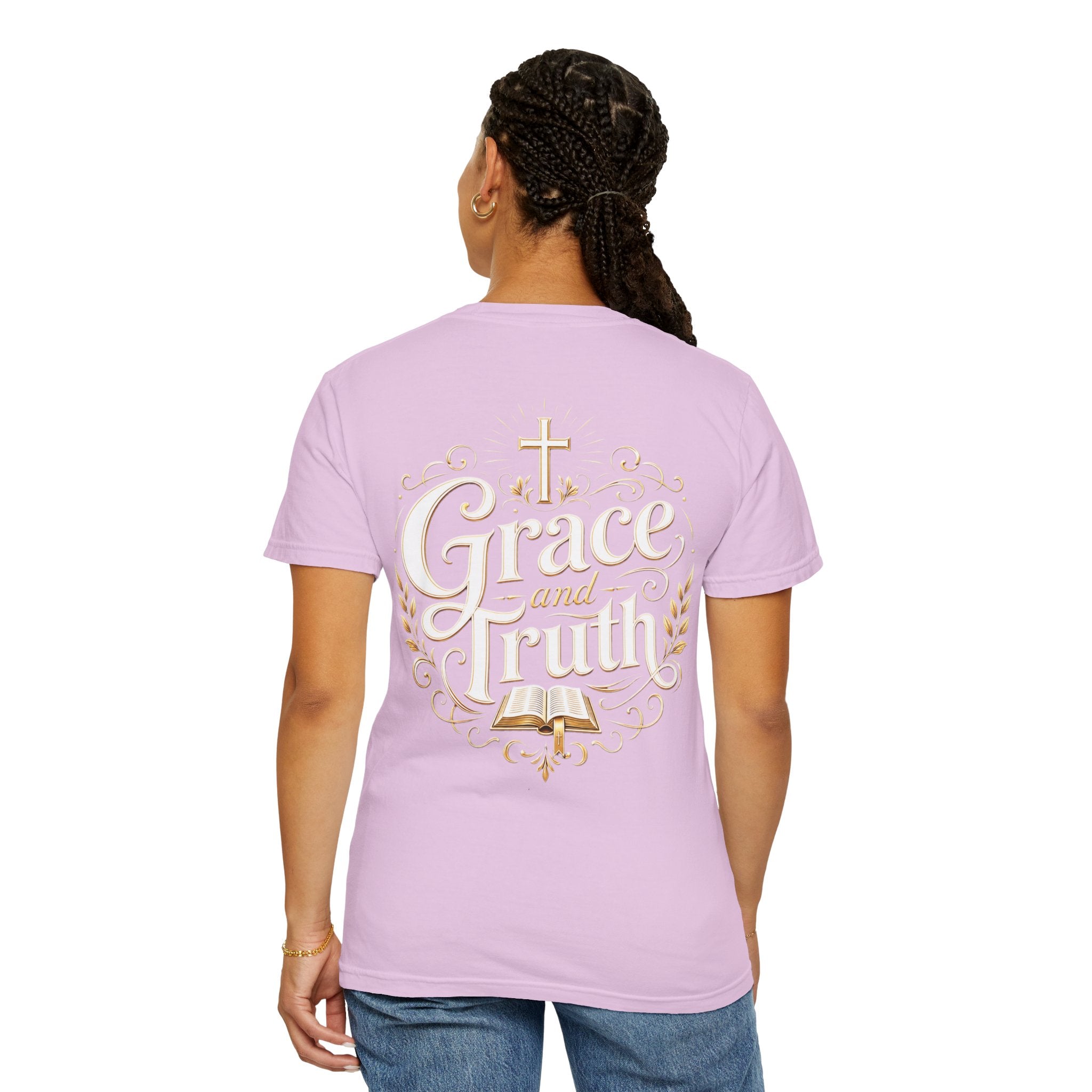 Grace and Truth T-Shirt — Inspirational Faith Graphic Tee