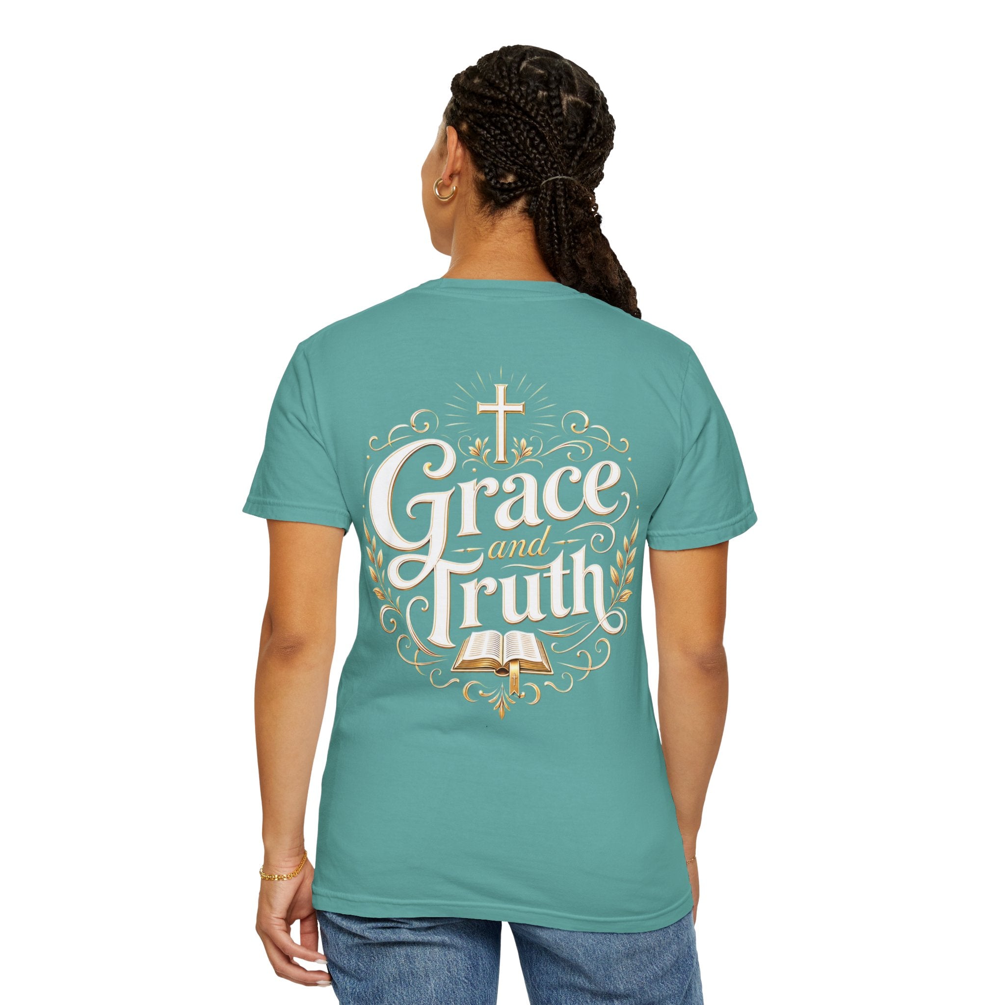 Grace and Truth T-Shirt — Inspirational Faith Graphic Tee
