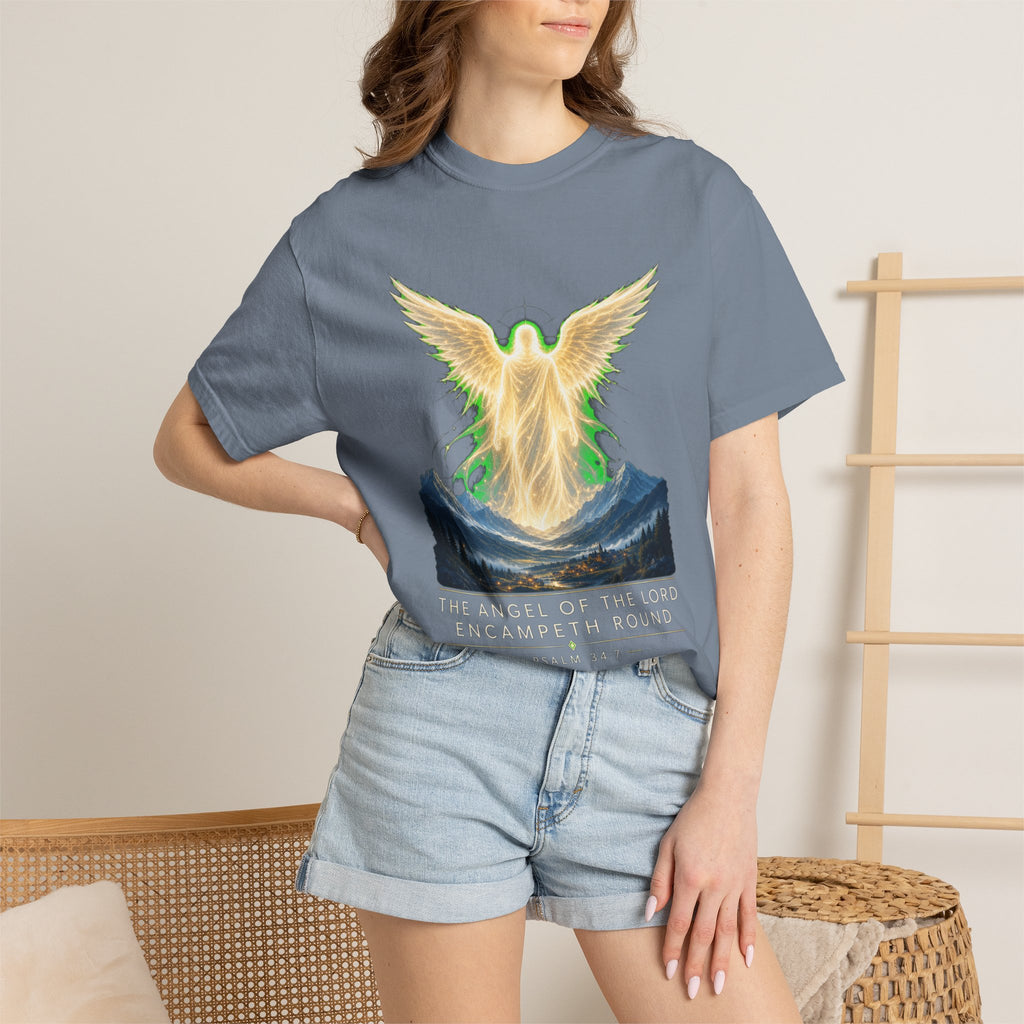 Angel of the Lord T-Shirt — Spiritual Mountain Angel Graphic Tee