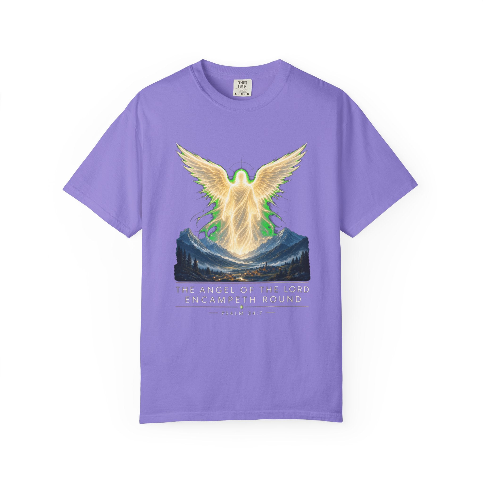 Angel of the Lord T-Shirt — Spiritual Mountain Angel Graphic Tee