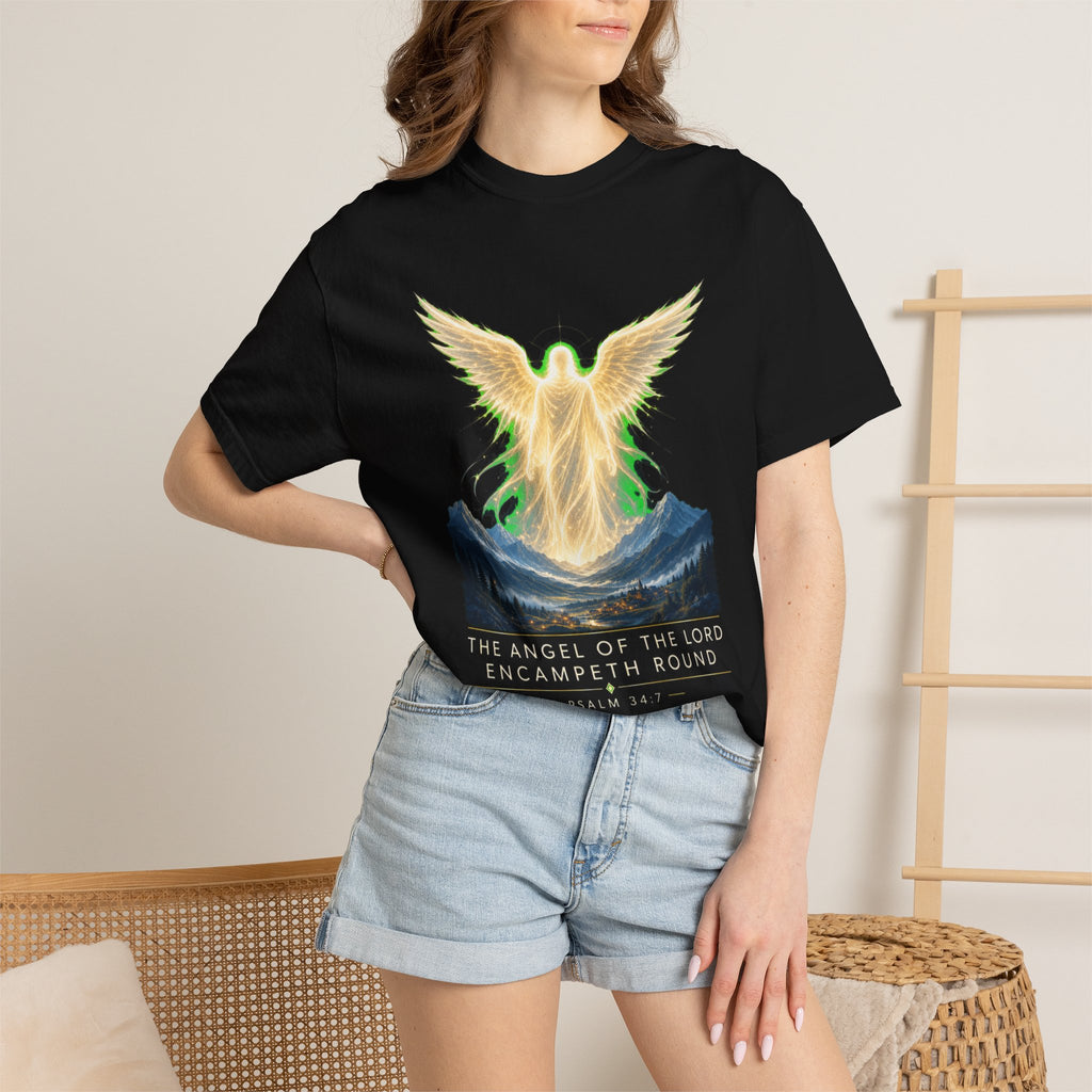 Angel of the Lord T-Shirt — Spiritual Mountain Angel Graphic Tee