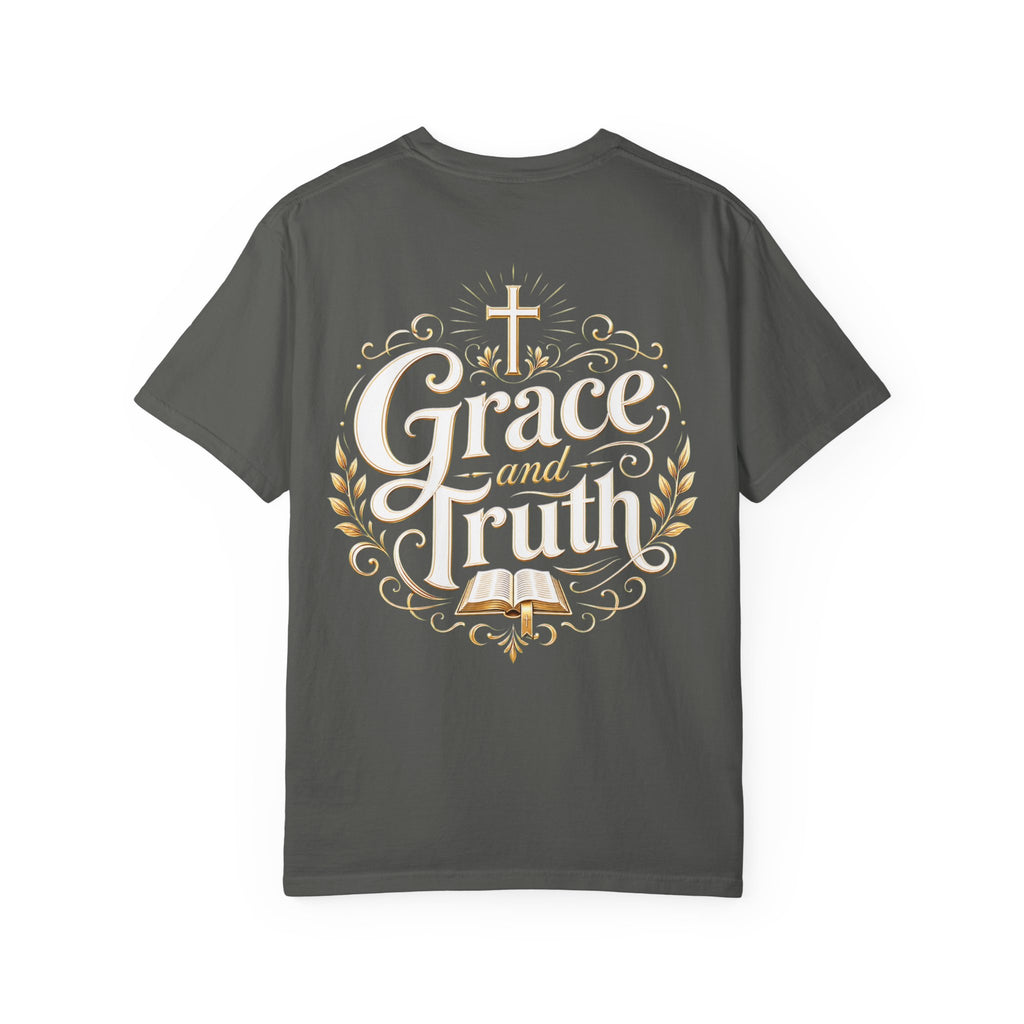 Grace and Truth T-Shirt — Inspirational Faith Graphic Tee