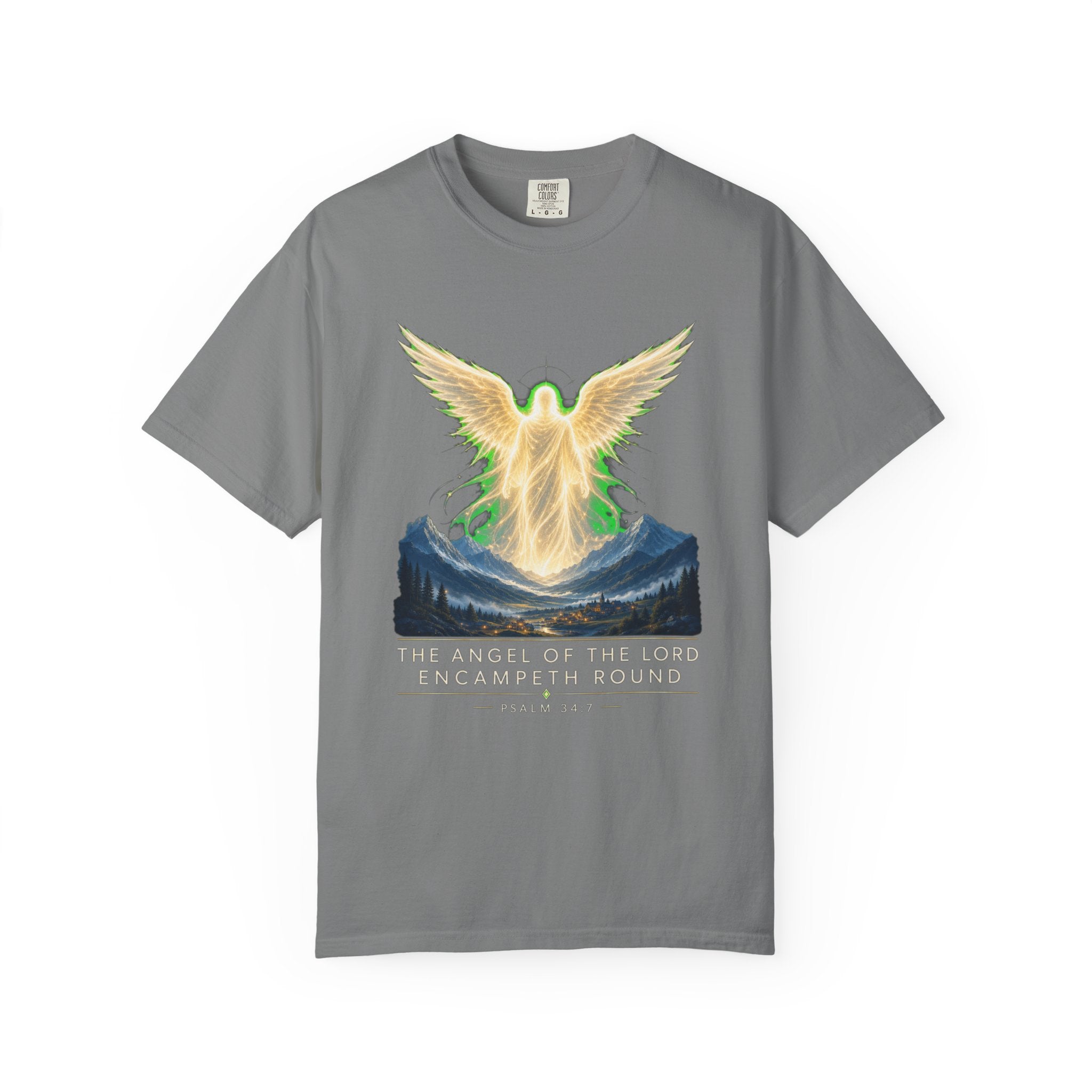 Angel of the Lord T-Shirt — Spiritual Mountain Angel Graphic Tee