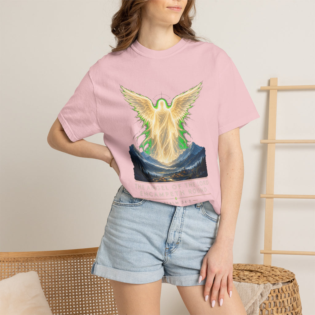 Angel of the Lord T-Shirt — Spiritual Mountain Angel Graphic Tee