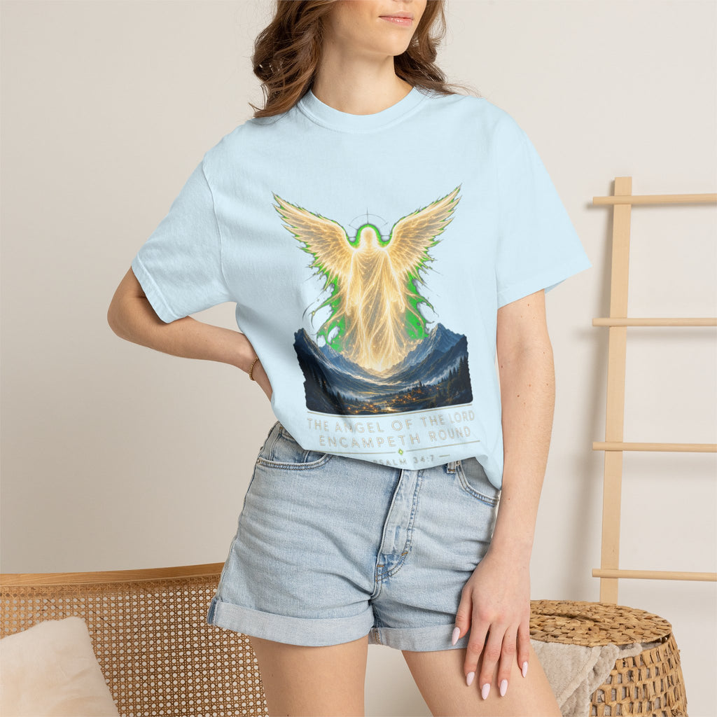 Angel of the Lord T-Shirt — Spiritual Mountain Angel Graphic Tee