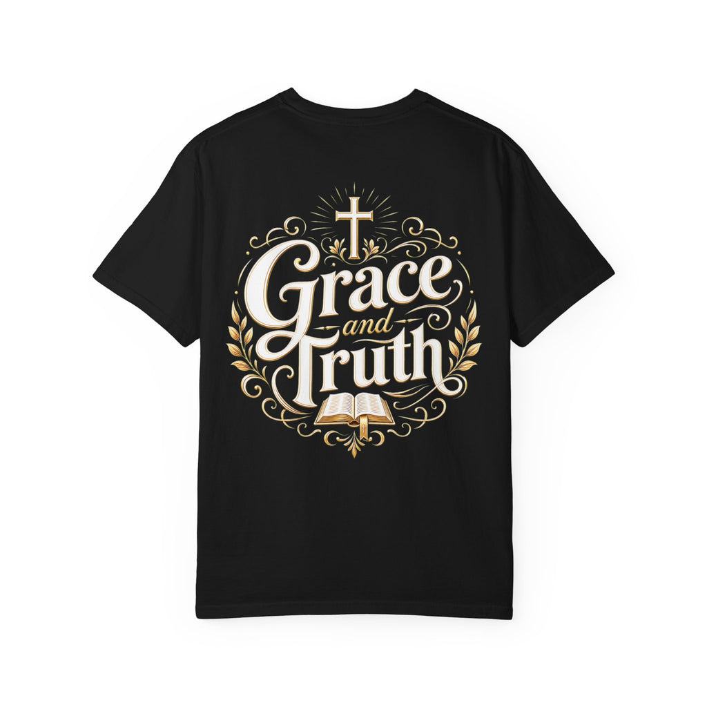 Grace and Truth T-Shirt — Inspirational Faith Graphic Tee