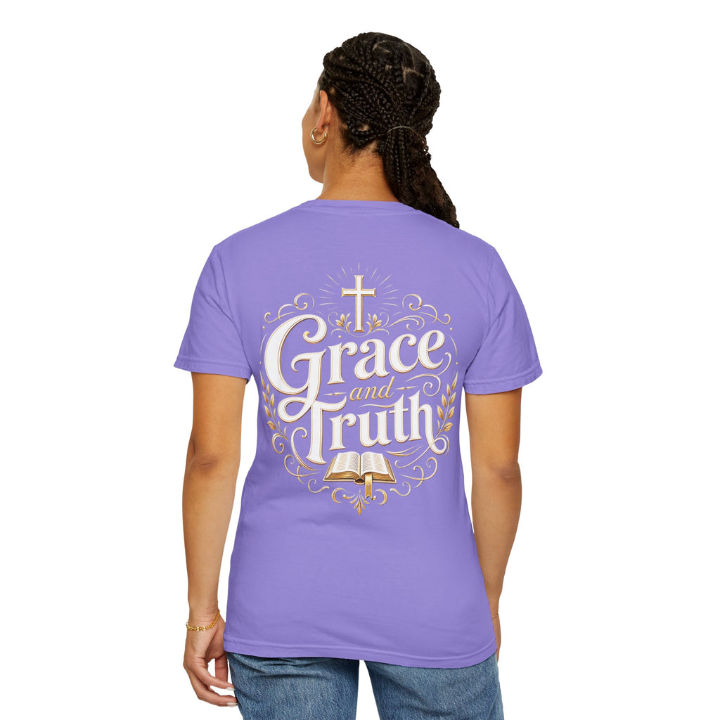Grace and Truth T-Shirt — Inspirational Faith Graphic Tee