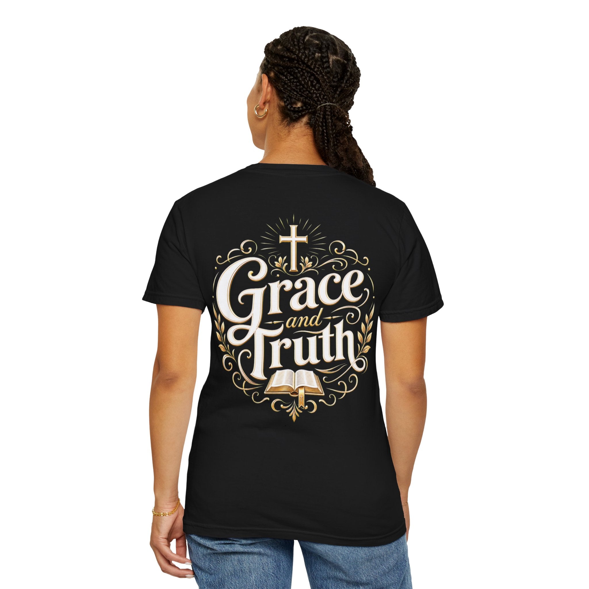 Grace and Truth T-Shirt — Inspirational Faith Graphic Tee