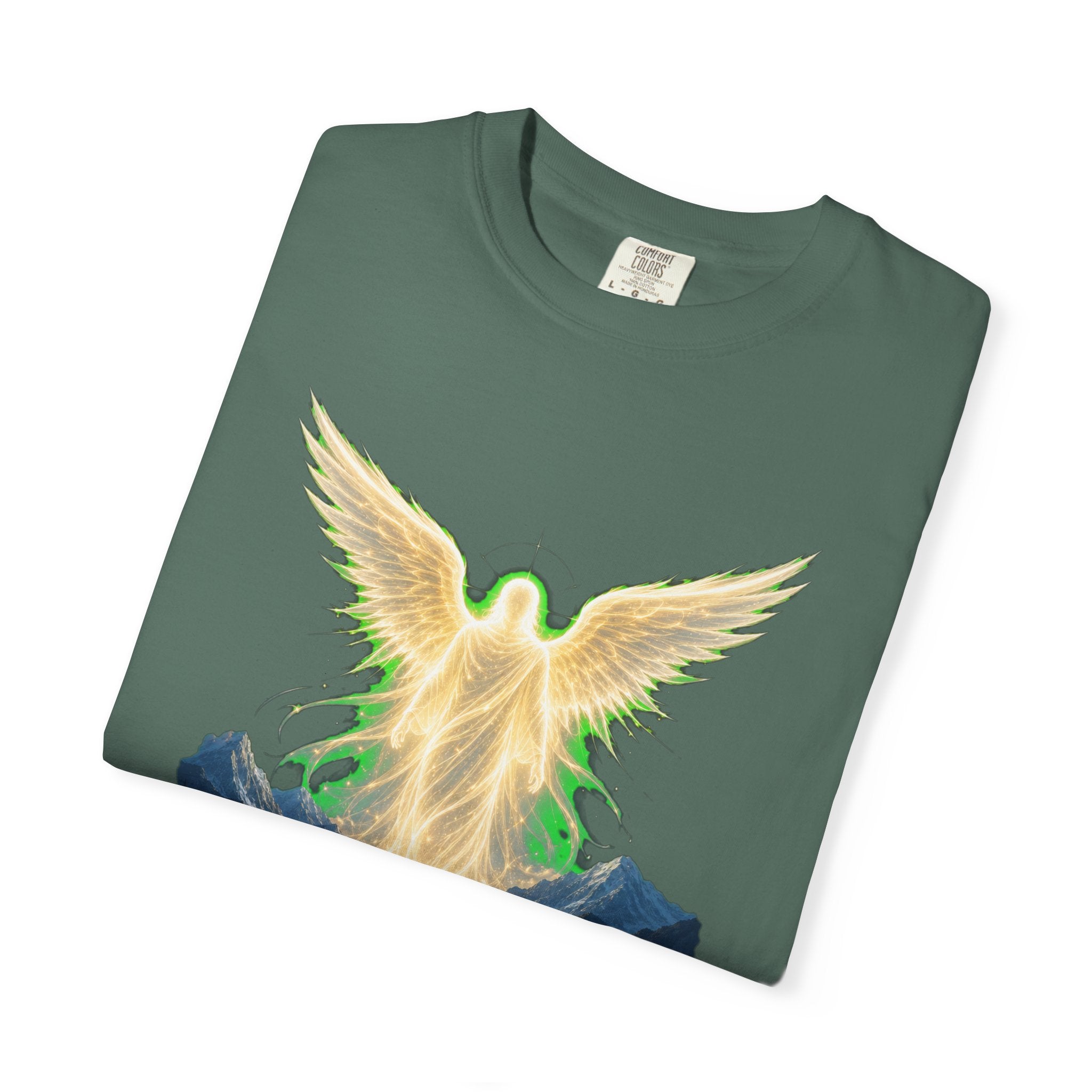 Angel of the Lord T-Shirt — Spiritual Mountain Angel Graphic Tee