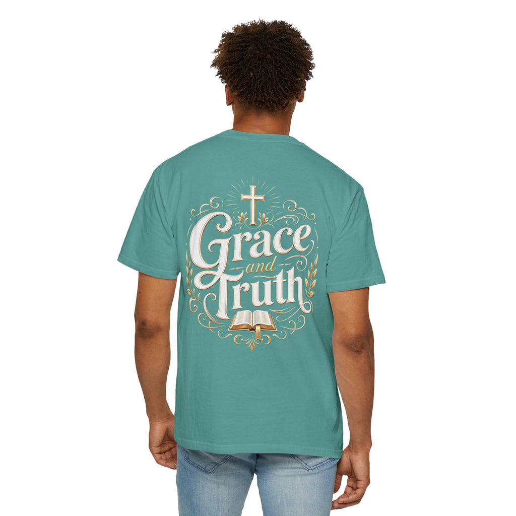 Grace and Truth T-Shirt — Inspirational Faith Graphic Tee