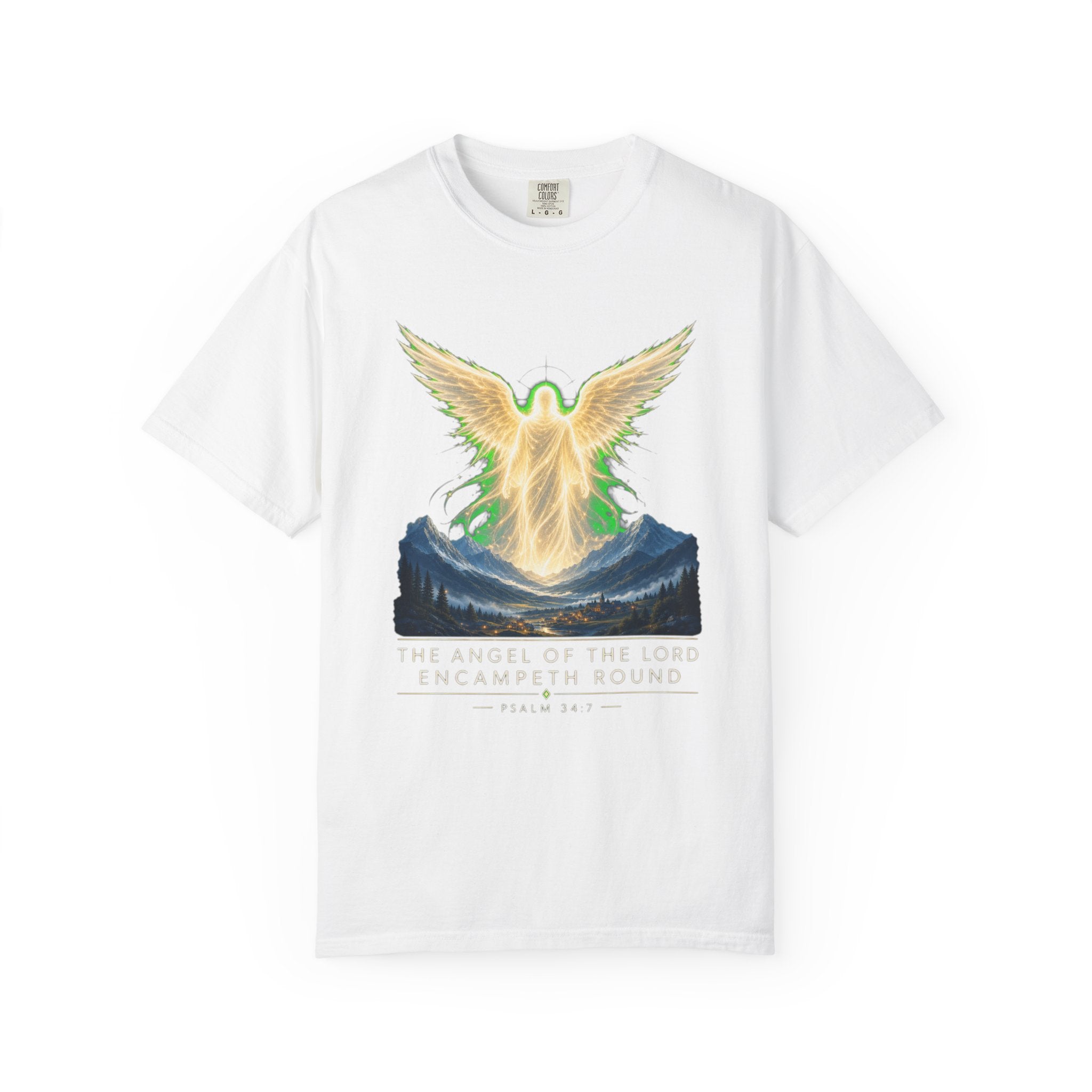 Angel of the Lord T-Shirt — Spiritual Mountain Angel Graphic Tee