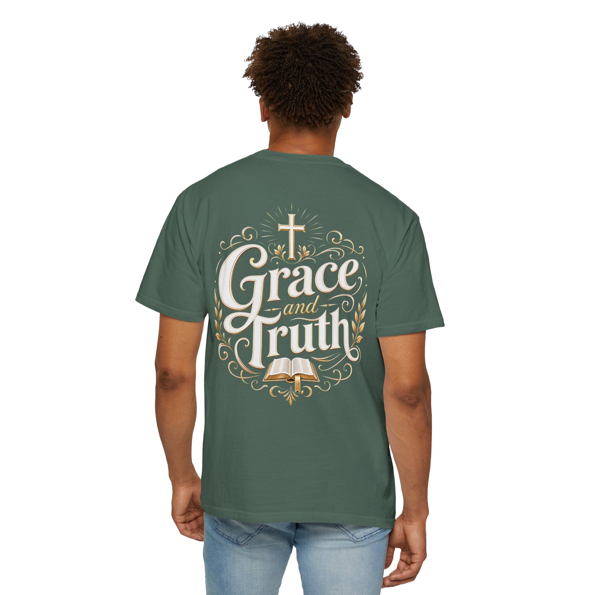 Grace and Truth T-Shirt — Inspirational Faith Graphic Tee