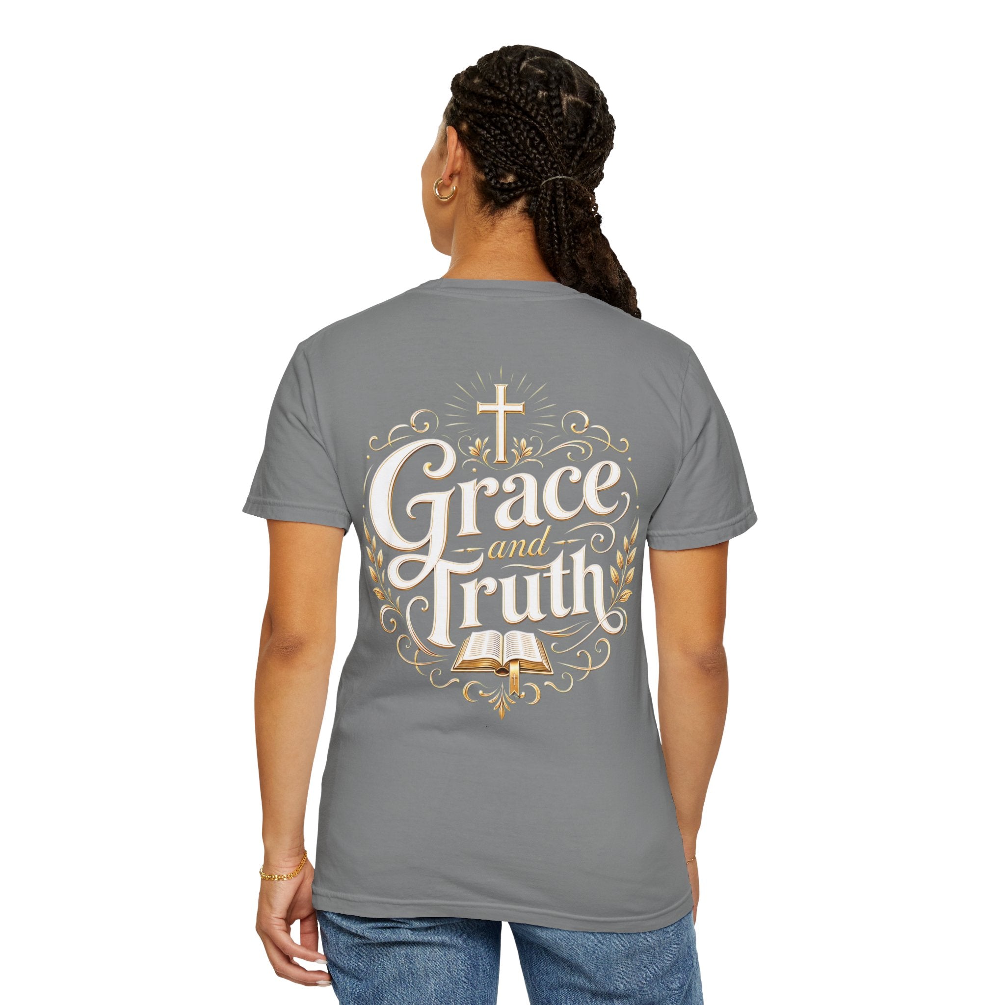 Grace and Truth T-Shirt — Inspirational Faith Graphic Tee
