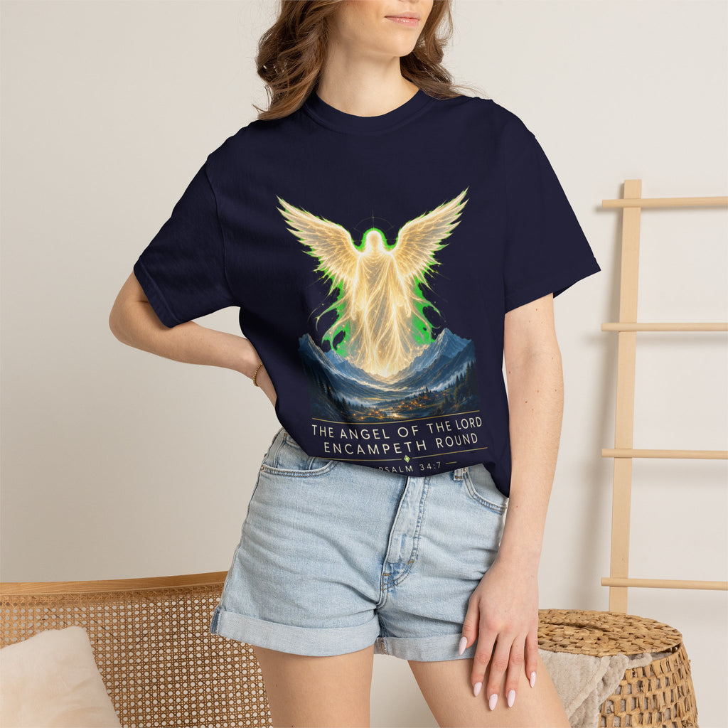 Angel of the Lord T-Shirt — Spiritual Mountain Angel Graphic Tee