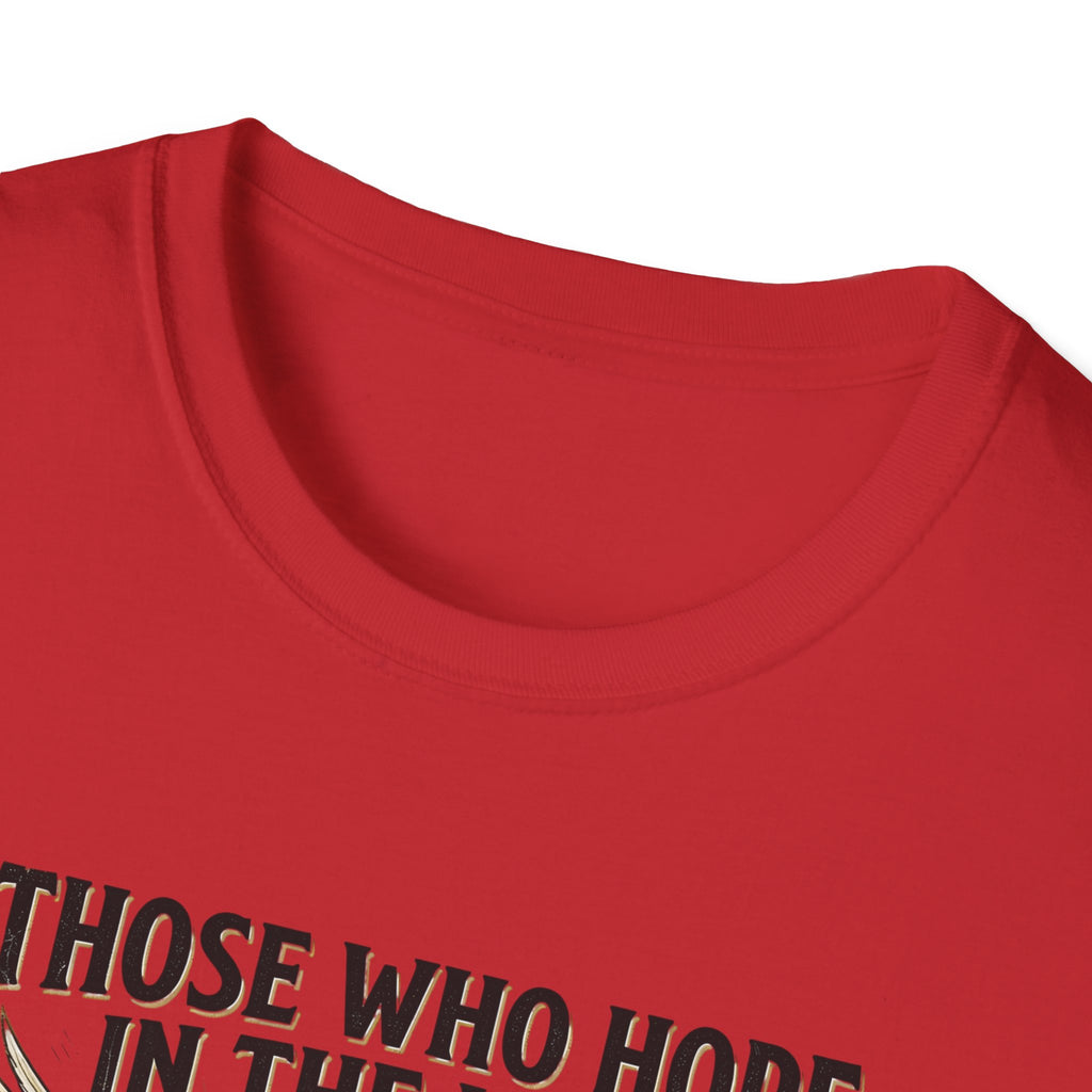 Faith Hope T-Shirt — "Those Who Hope in the Lord" Isaiah 40:31 Christian Tee