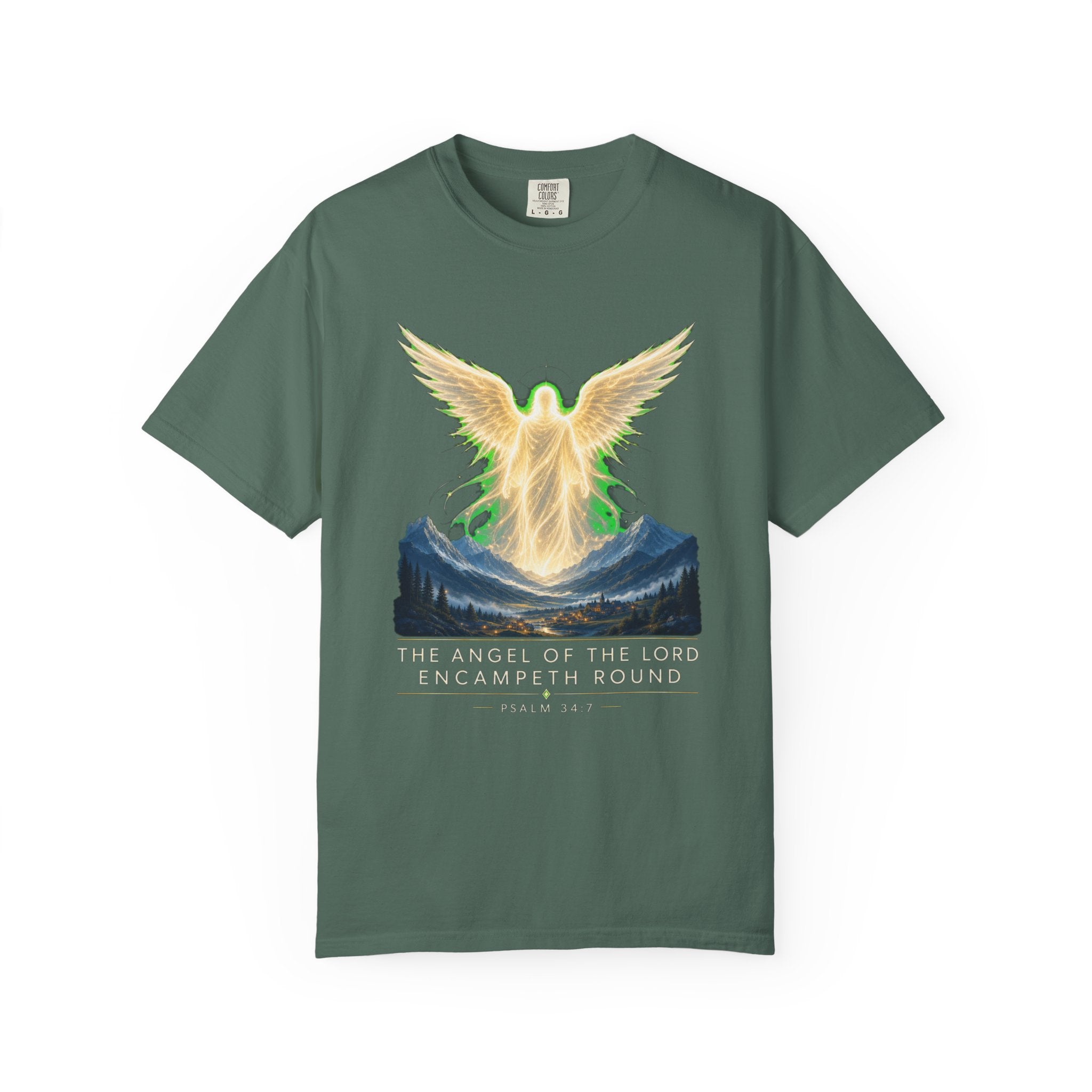 Angel of the Lord T-Shirt — Spiritual Mountain Angel Graphic Tee