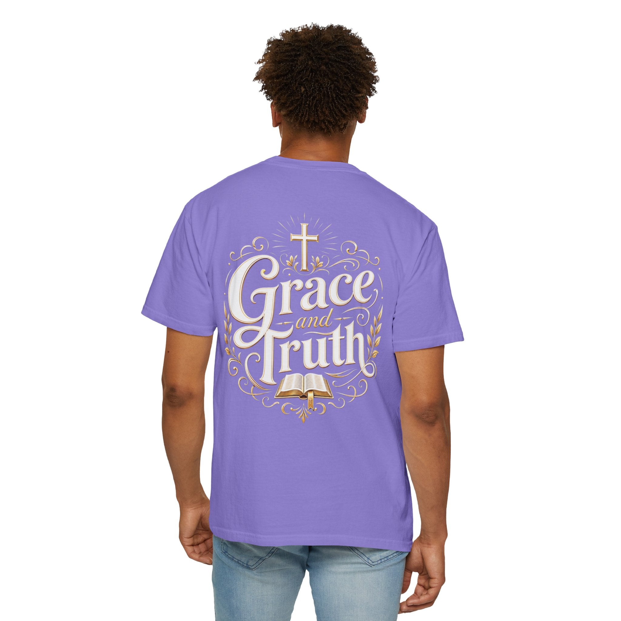 Grace and Truth T-Shirt — Inspirational Faith Graphic Tee