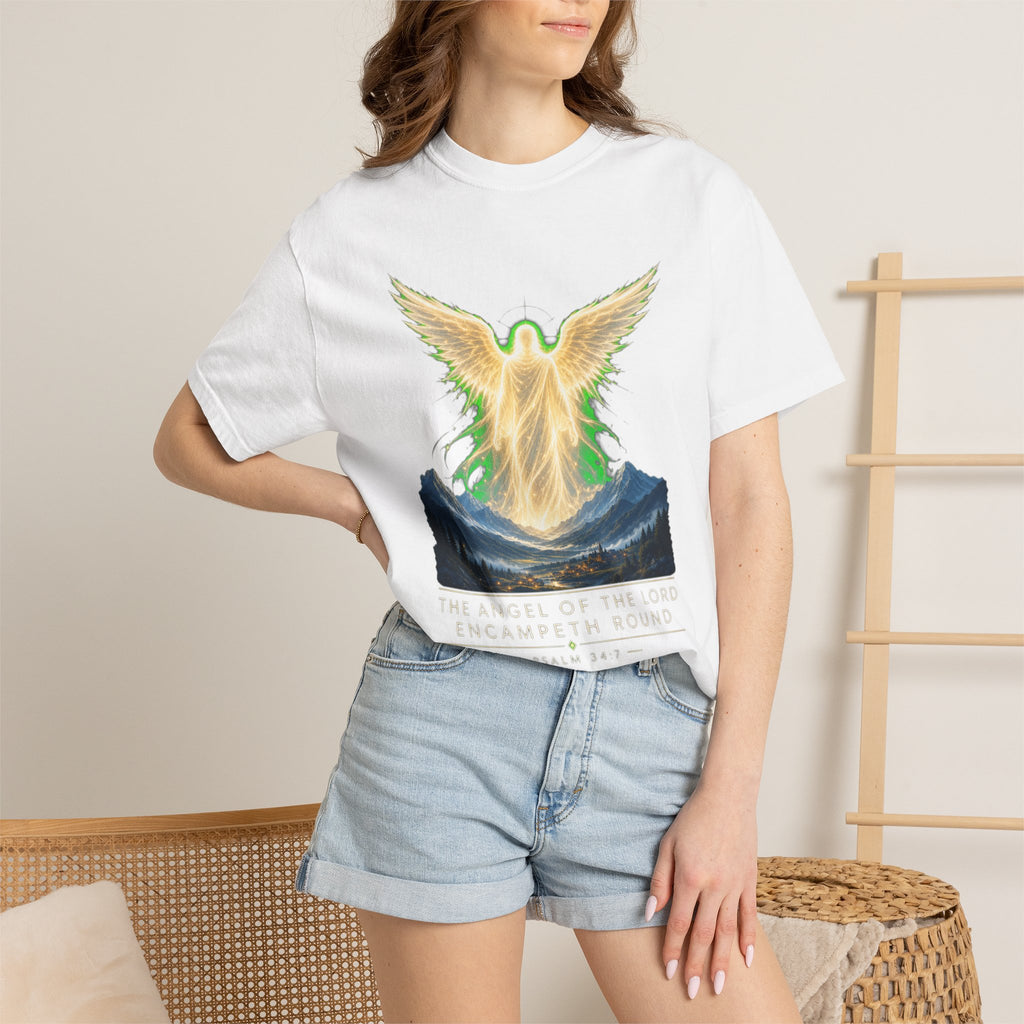 Angel of the Lord T-Shirt — Spiritual Mountain Angel Graphic Tee