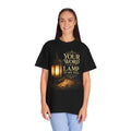 Lamp to My Feet T‑Shirt — Psalm 119 Inspirational Christian Tee