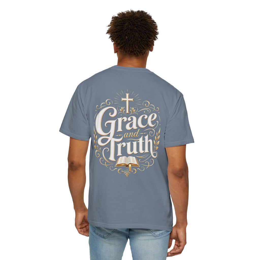 Grace and Truth T-Shirt — Inspirational Faith Graphic Tee