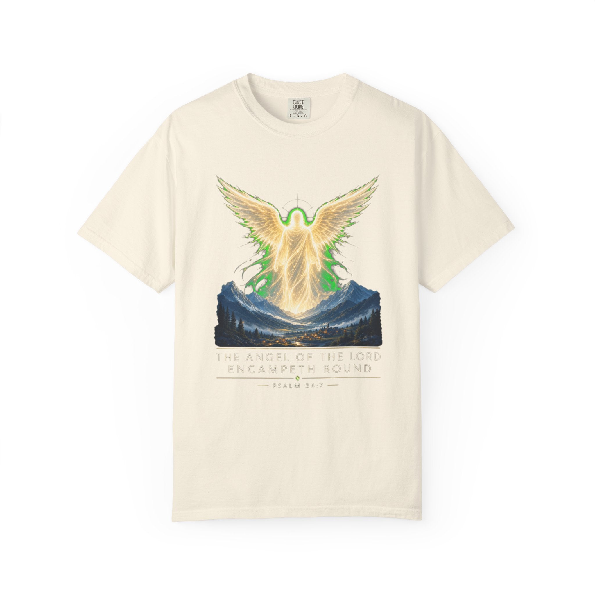 Angel of the Lord T-Shirt — Spiritual Mountain Angel Graphic Tee