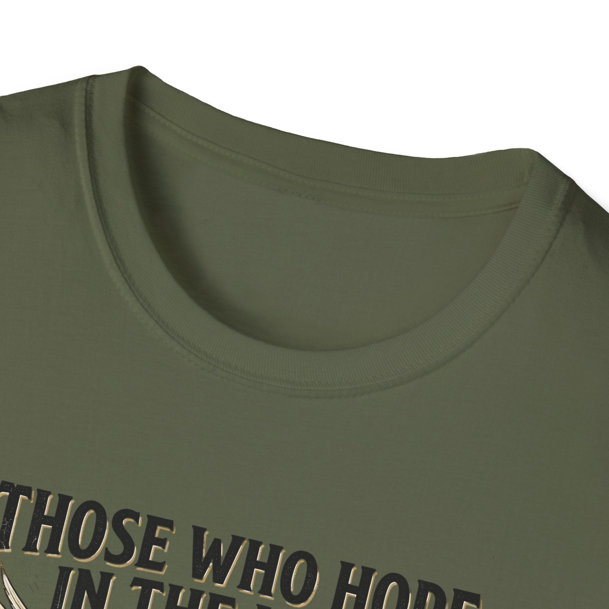 Faith Hope T-Shirt — "Those Who Hope in the Lord" Isaiah 40:31 Christian Tee