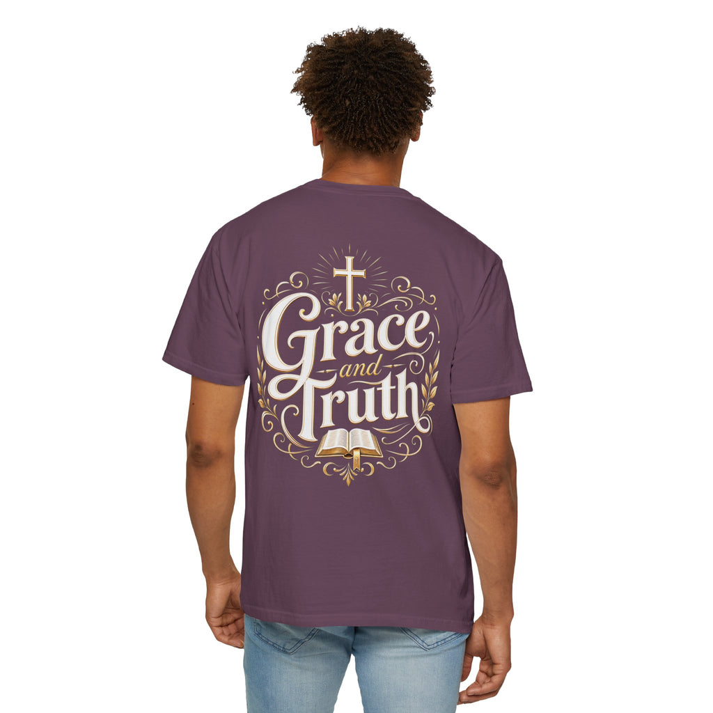 Grace and Truth T-Shirt — Inspirational Faith Graphic Tee