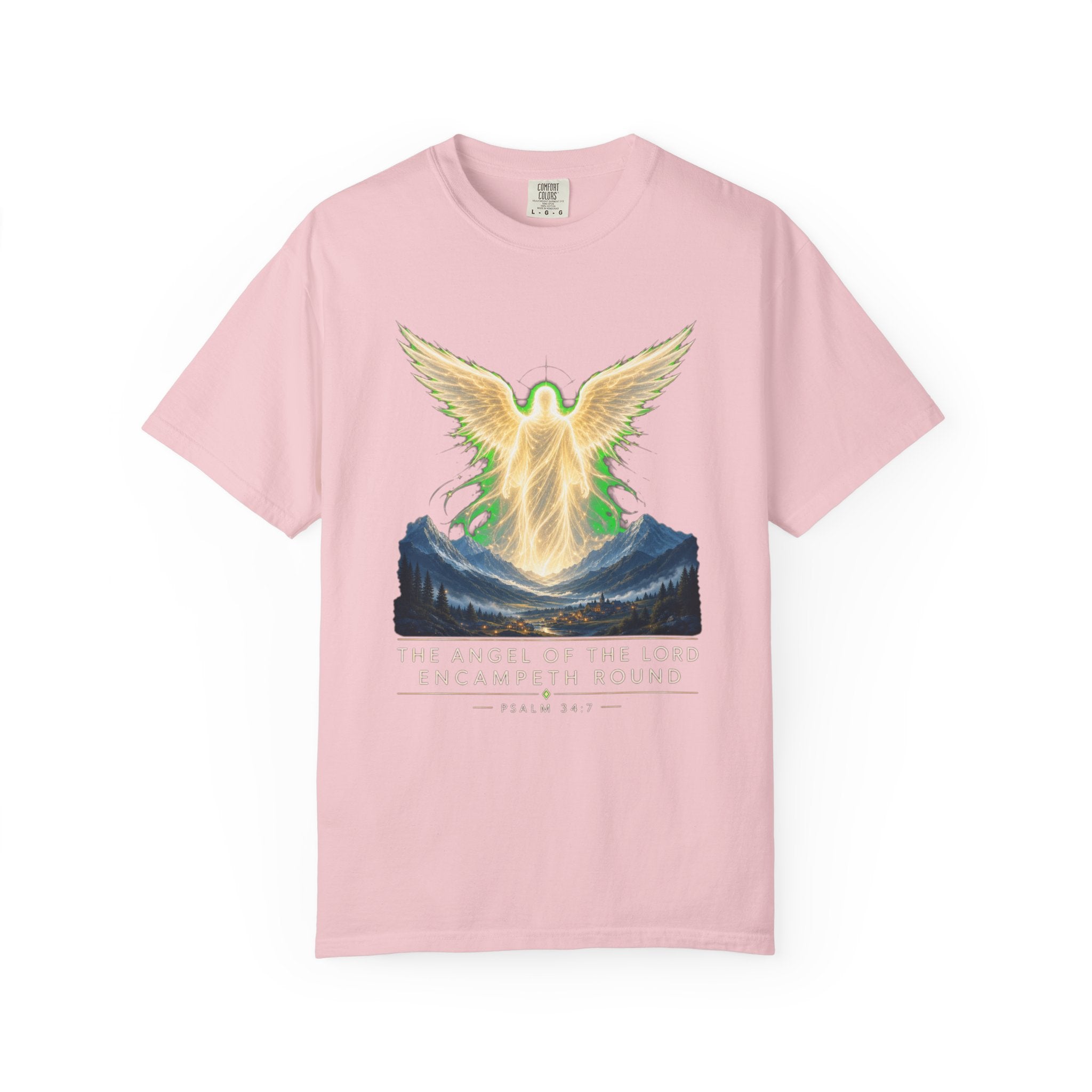 Angel of the Lord T-Shirt — Spiritual Mountain Angel Graphic Tee
