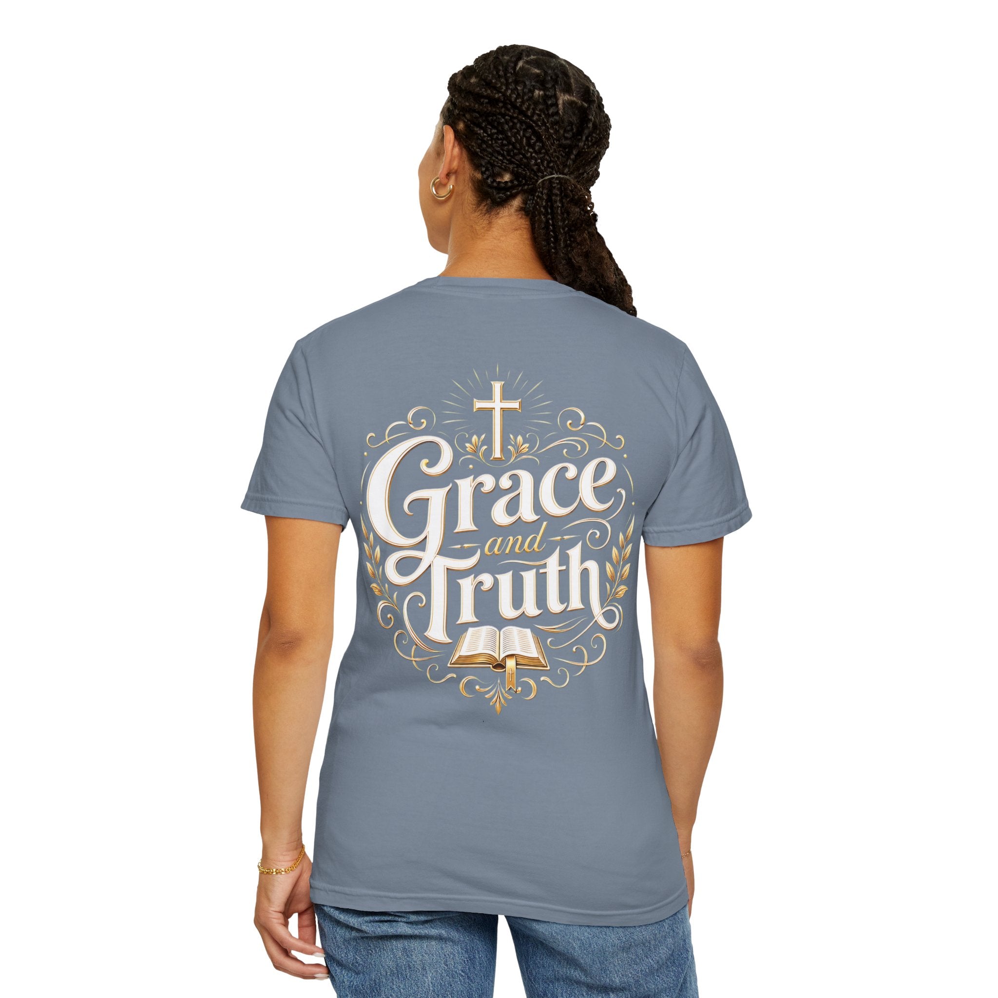 Grace and Truth T-Shirt — Inspirational Faith Graphic Tee