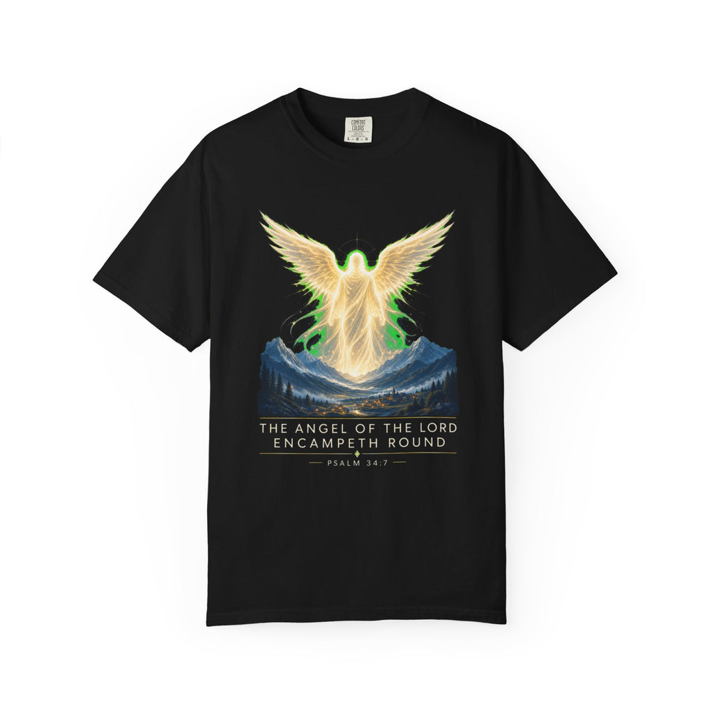 Angel of the Lord T-Shirt — Spiritual Mountain Angel Graphic Tee