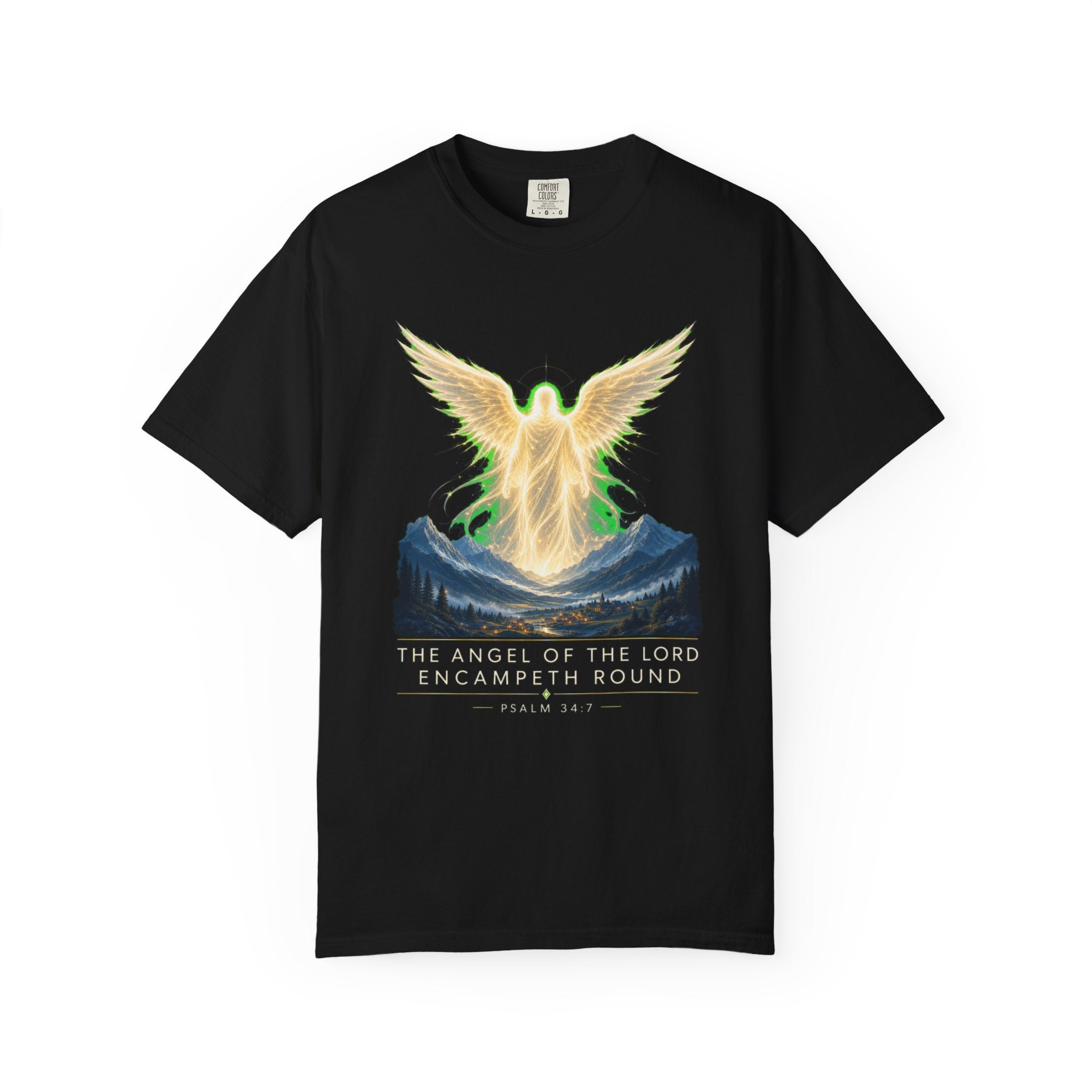 Angel of the Lord T-Shirt — Spiritual Mountain Angel Graphic Tee