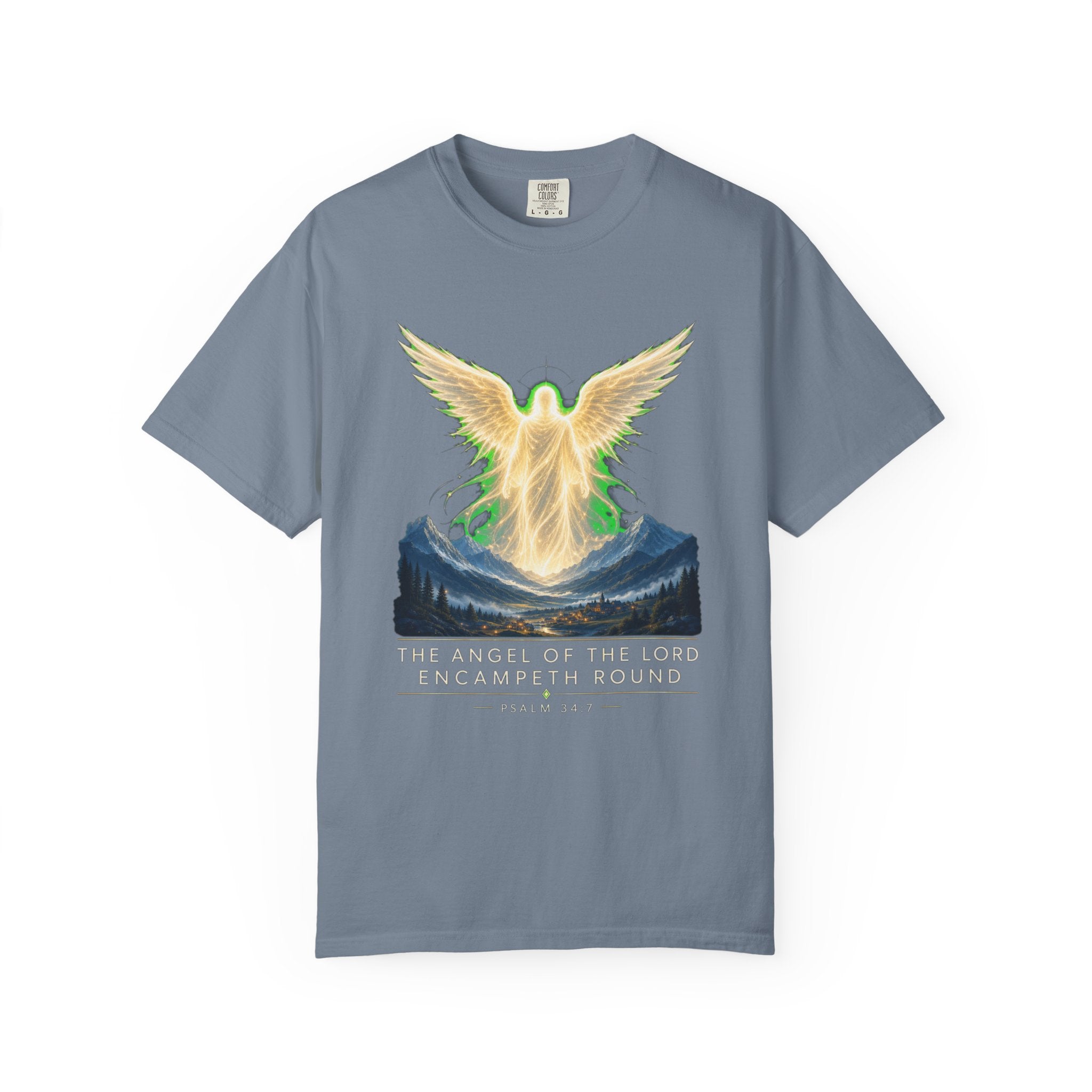 Angel of the Lord T-Shirt — Spiritual Mountain Angel Graphic Tee