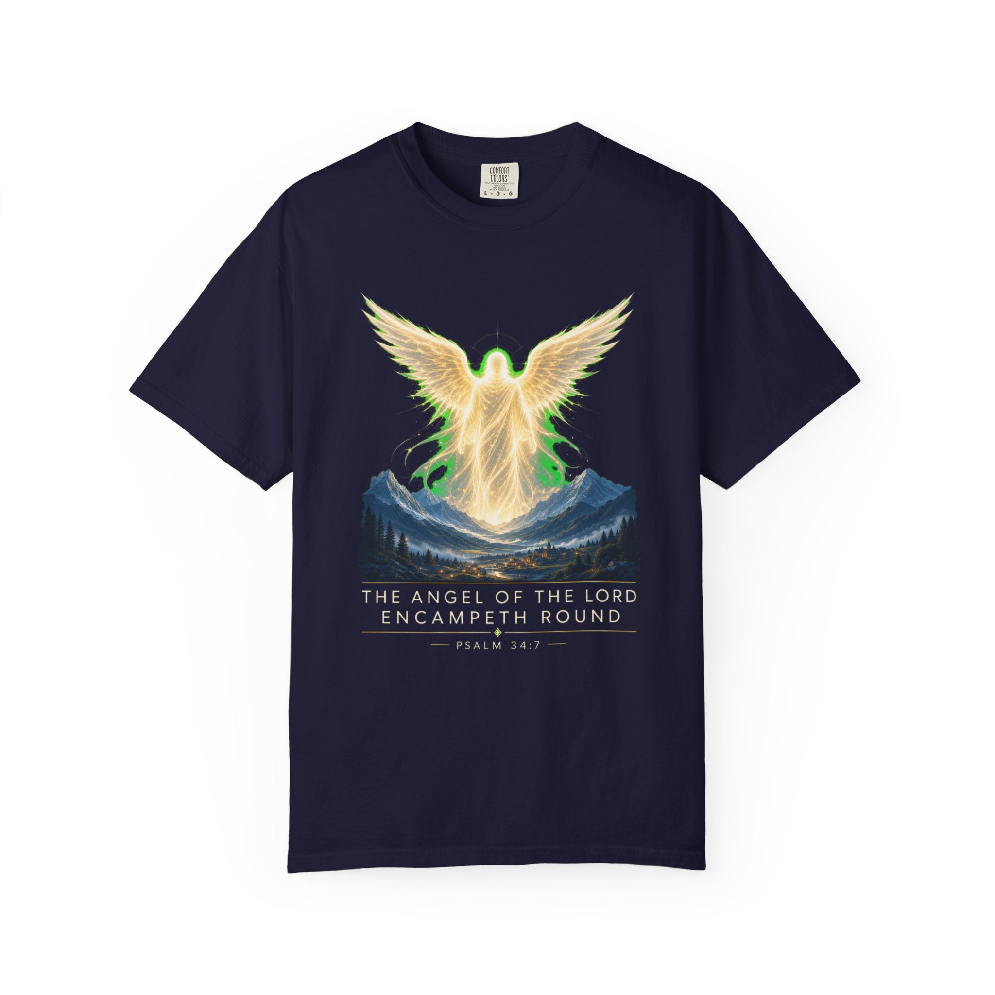 Angel of the Lord T-Shirt — Spiritual Mountain Angel Graphic Tee