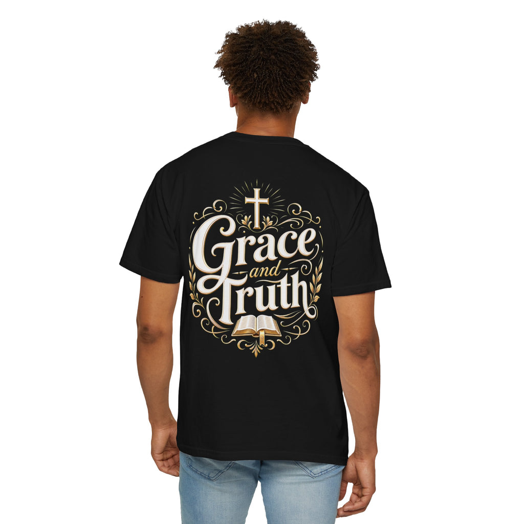 Grace and Truth T-Shirt — Inspirational Faith Graphic Tee