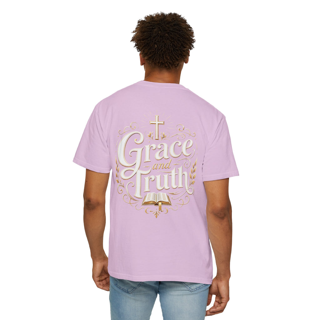 Grace and Truth T-Shirt — Inspirational Faith Graphic Tee