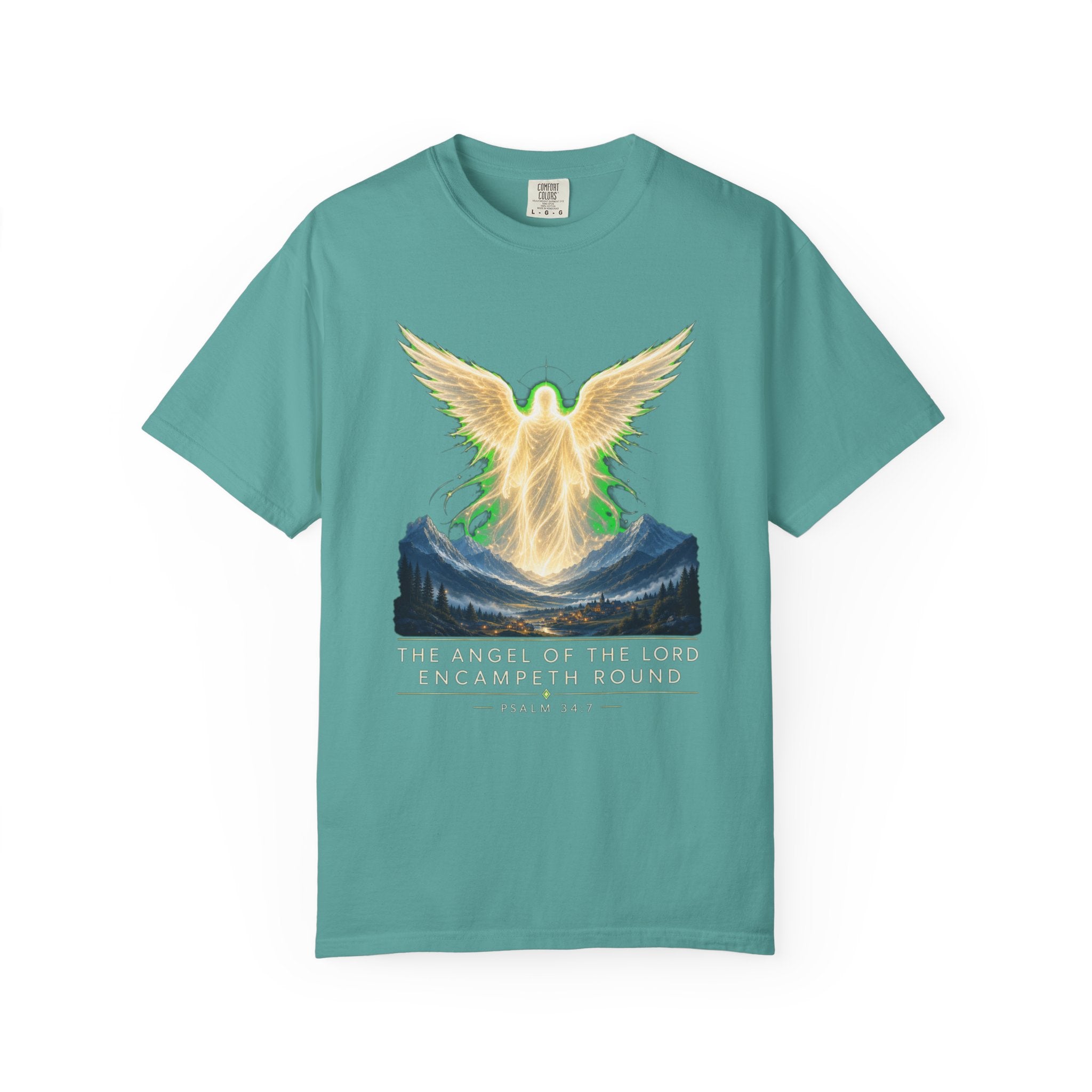 Angel of the Lord T-Shirt — Spiritual Mountain Angel Graphic Tee