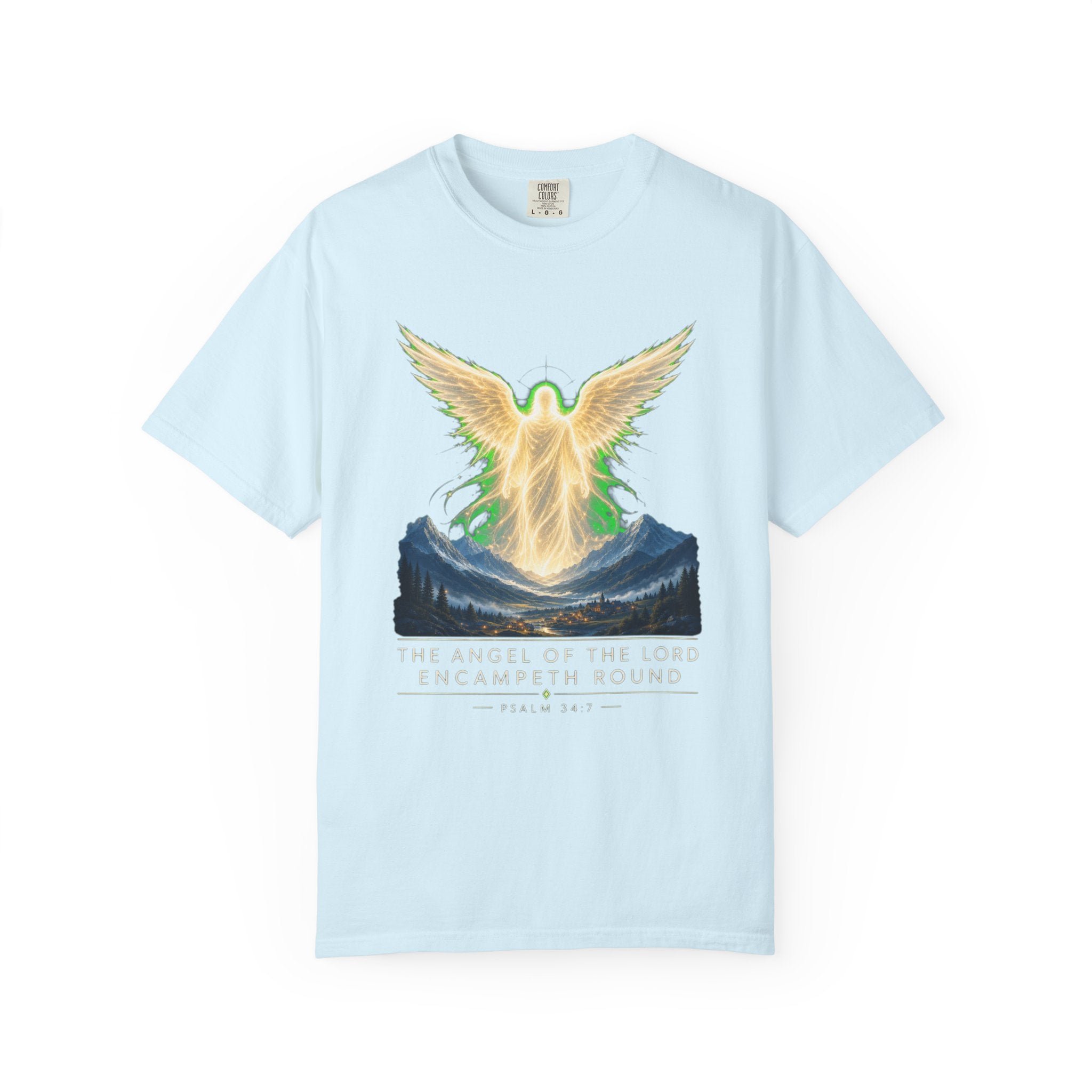 Angel of the Lord T-Shirt — Spiritual Mountain Angel Graphic Tee