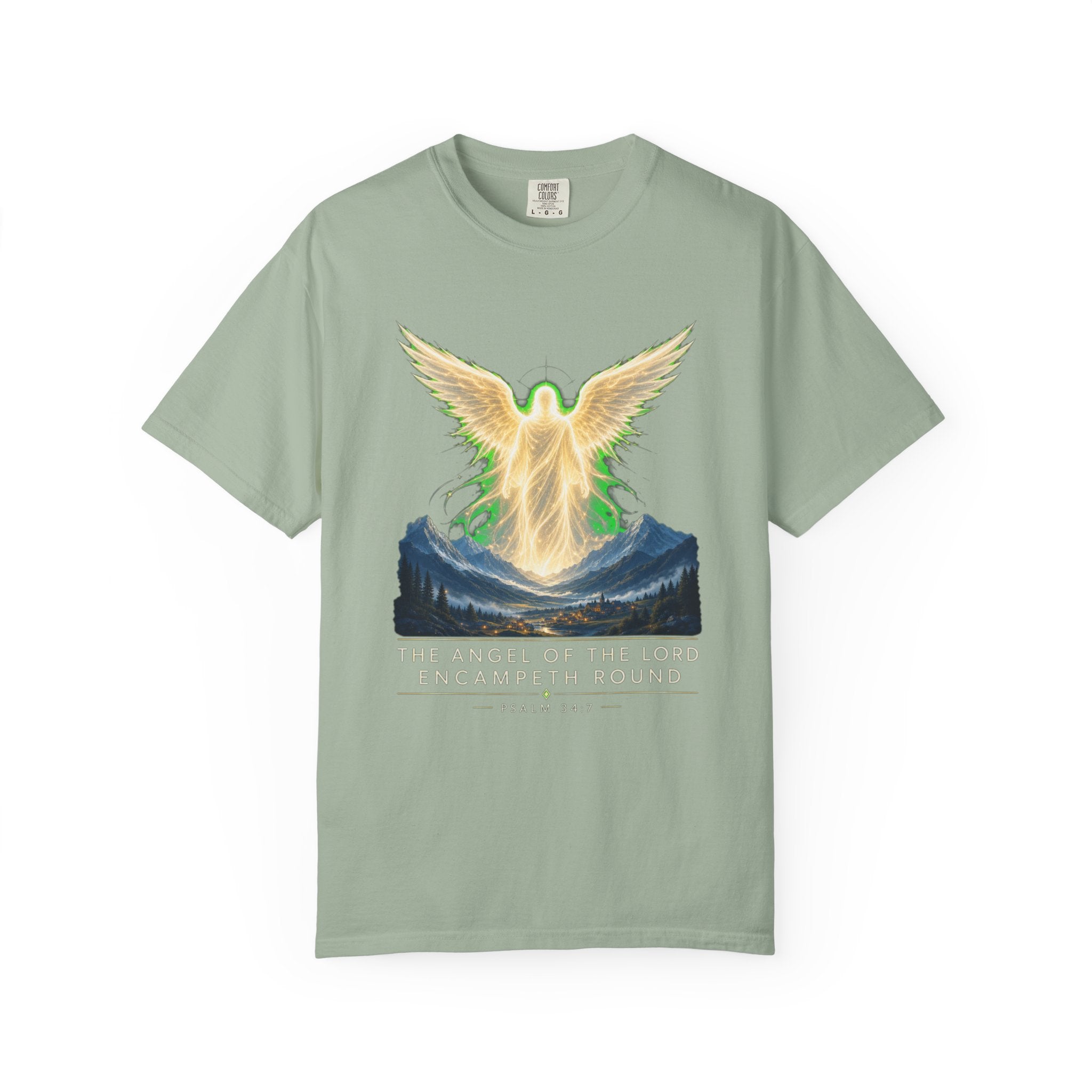 Angel of the Lord T-Shirt — Spiritual Mountain Angel Graphic Tee