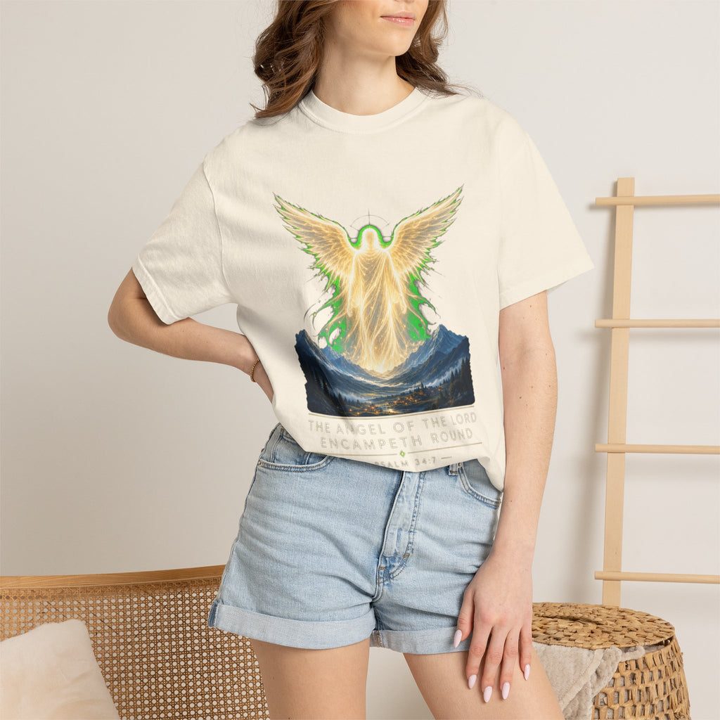 Angel of the Lord T-Shirt — Spiritual Mountain Angel Graphic Tee