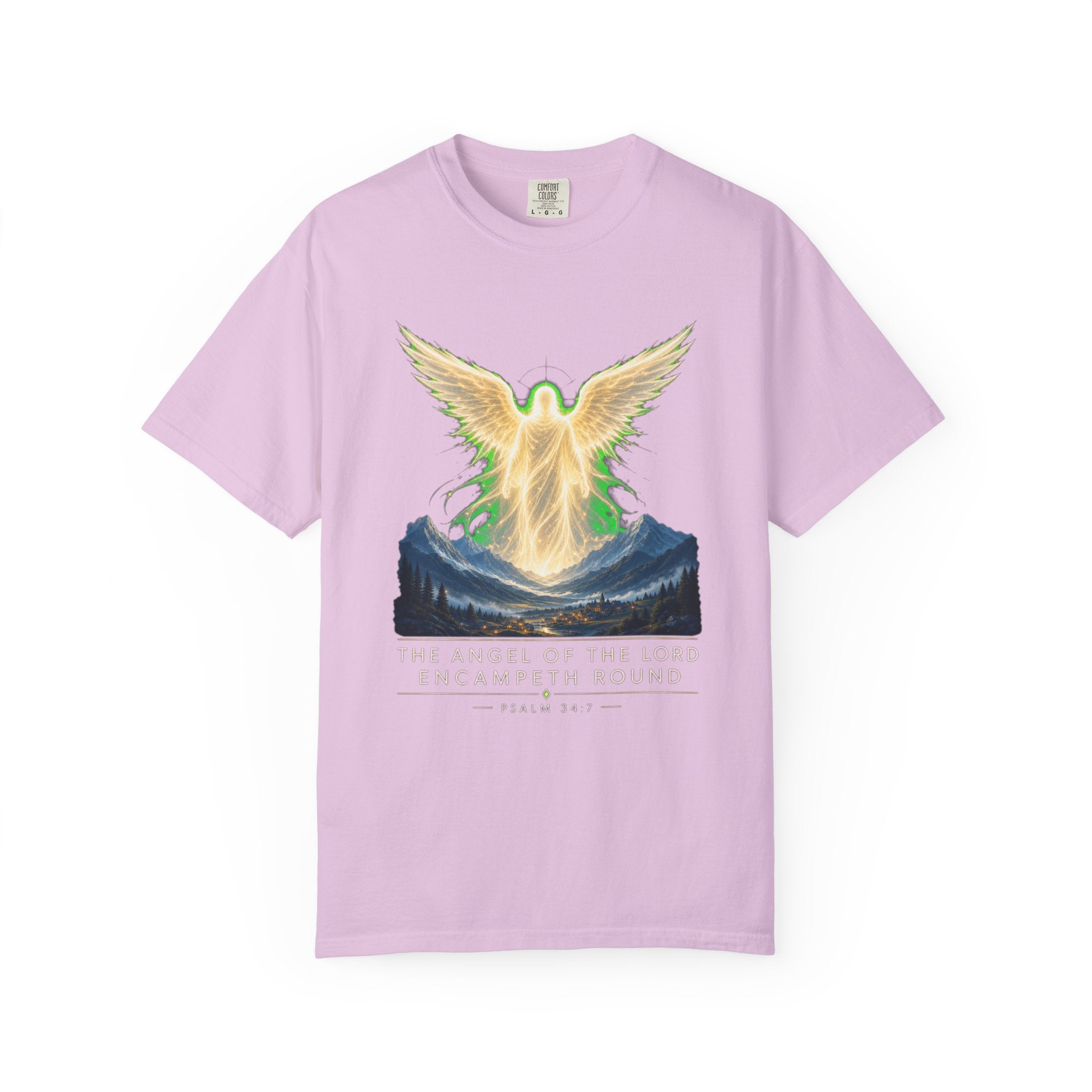 Angel of the Lord T-Shirt — Spiritual Mountain Angel Graphic Tee